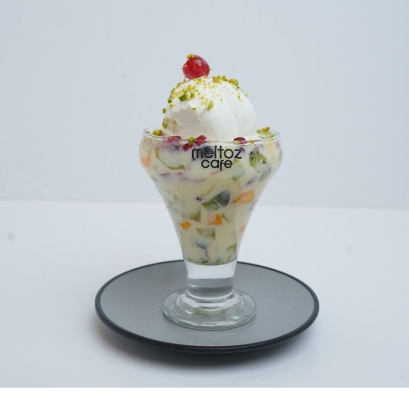 Custard Fruit Salad | سلطة فواكه بالكاسترد