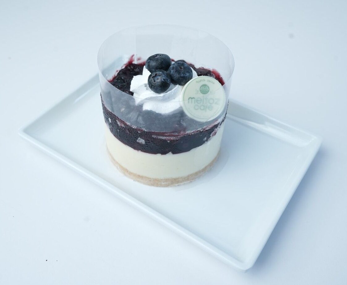 Blueberry Cheese Cake | تشيز كيك بالتوت الأزرق