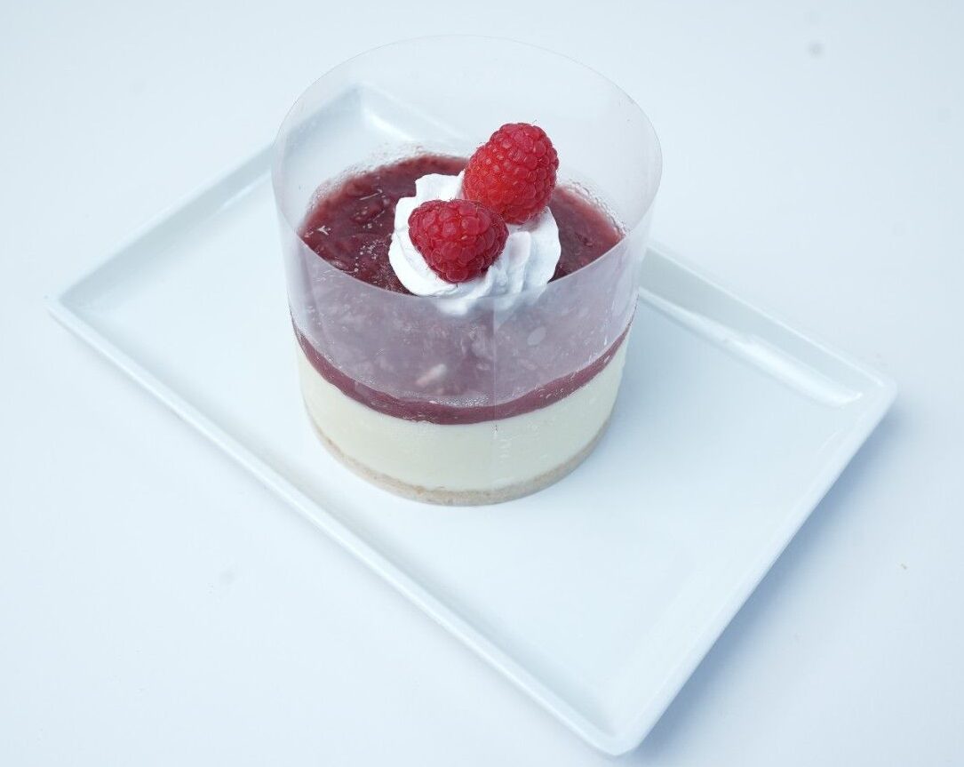 Raspberry Cheese Cake | تشيز كيك بالتوت العليق