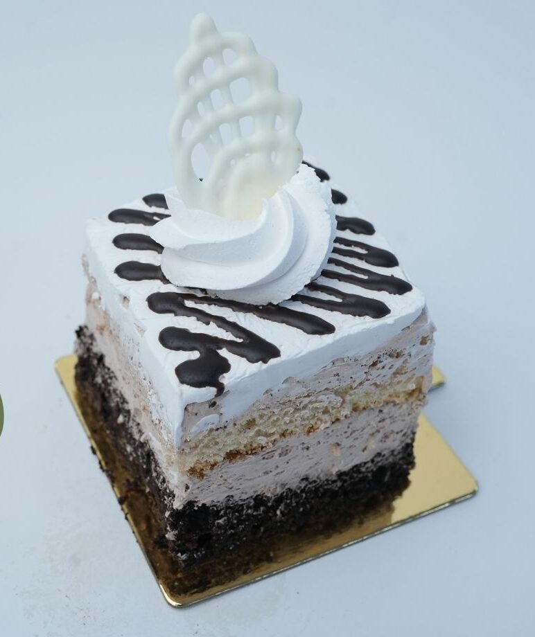 Marble Slice Cake | كيكة ماربل