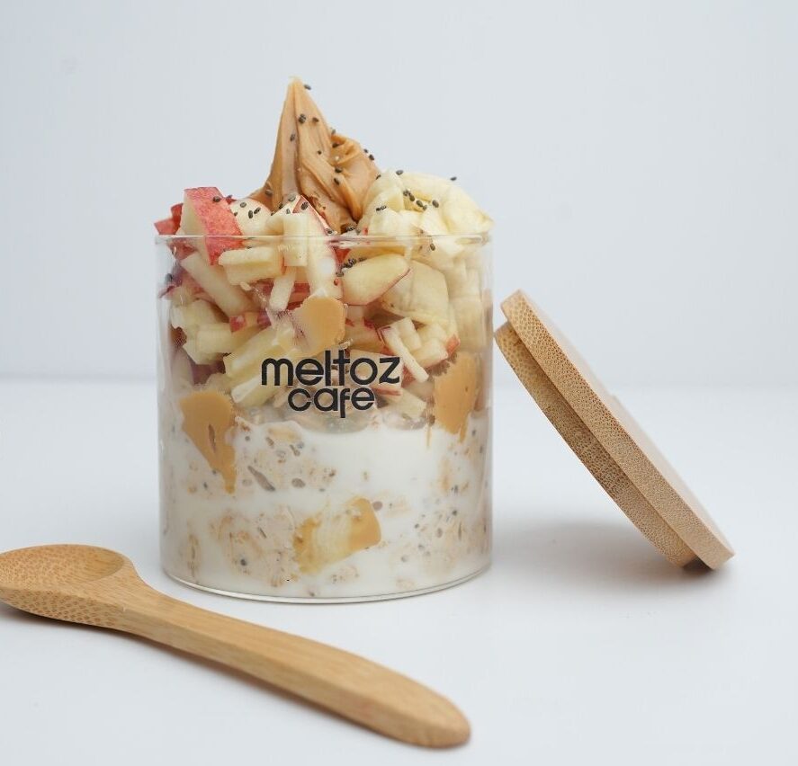 Peanut Butter Overnight Oats | شوفان بزبدة الفول السوداني