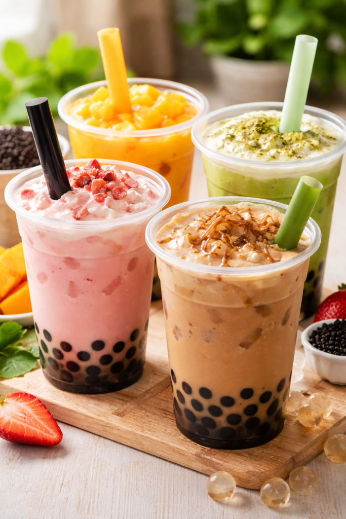 bubble tea in Abu Dhabi